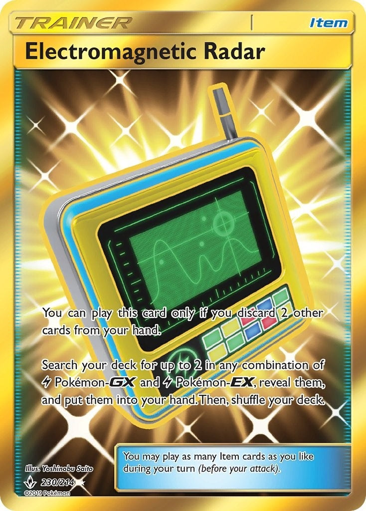 Image for Electromagnetic Radar (Secret) (SM - Unbroken Bonds) (230/214) - Pokemon