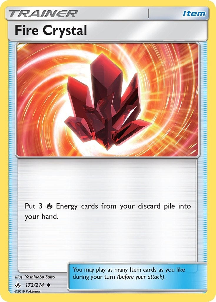 Image for Fire Crystal (SM - Unbroken Bonds) (173/214) - Pokemon