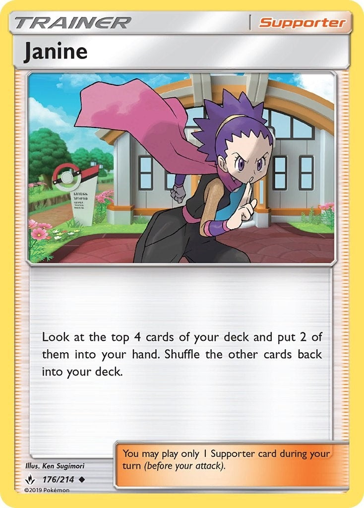 Image for Janine (SM - Unbroken Bonds) (176/214) - Pokemon