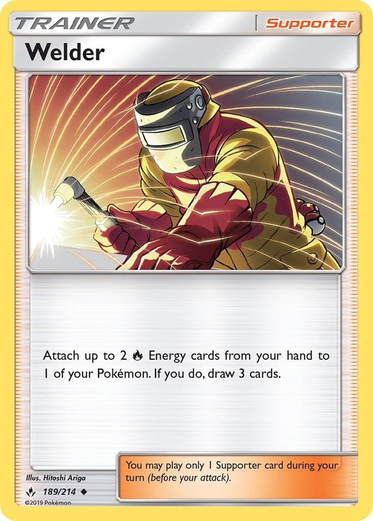 Image for Welder (SM - Unbroken Bonds) (189/214) - Pokemon