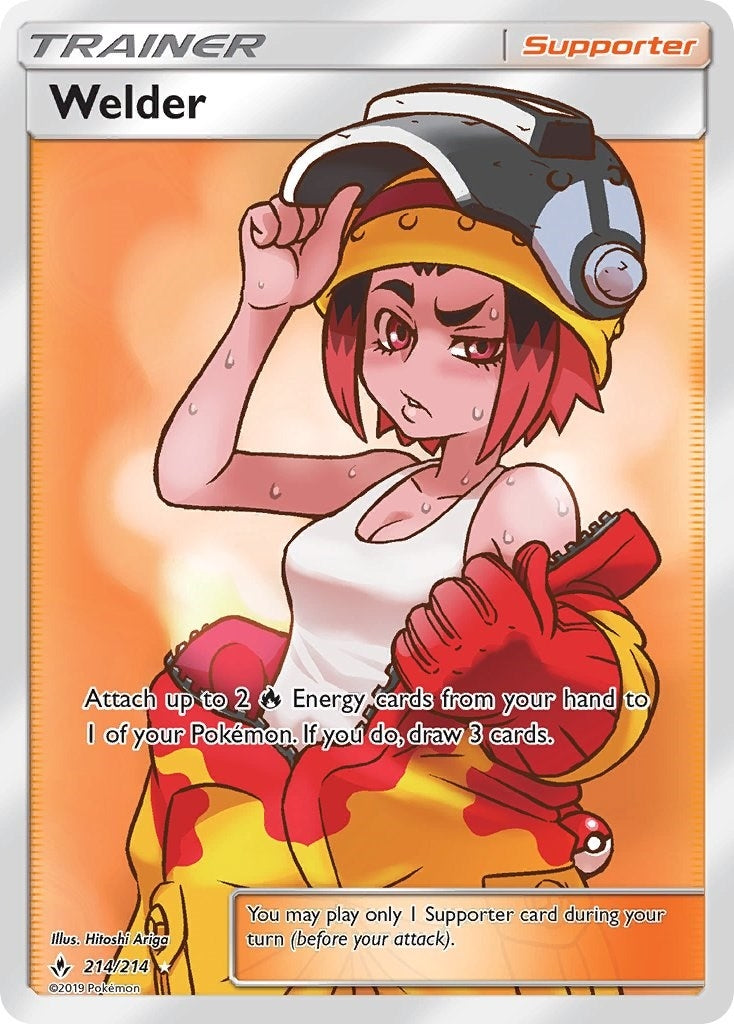 Image for Welder (Full Art) (SM - Unbroken Bonds) (214/214) - Pokemon