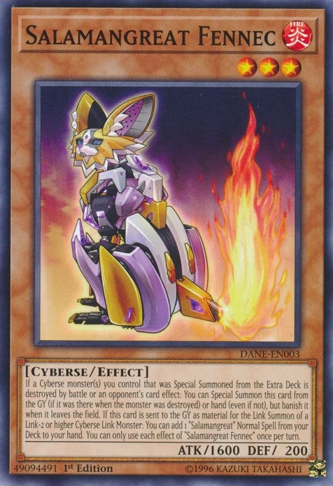Image for Salamangreat Fennec (Dark Neostorm) (DANE-EN003) - YuGiOh