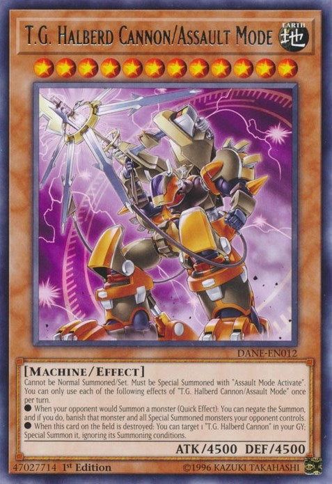 Image for T.G. Halberd Cannon/Assault Mode (Dark Neostorm) (DANE-EN012) - YuGiOh
