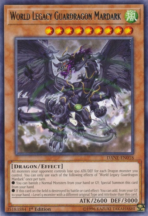 Image for World Legacy Guardragon Mardark (Dark Neostorm) (DANE-EN018) - YuGiOh