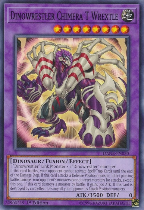 Image for Dinowrestler Chimera T Wrextle (Dark Neostorm) (DANE-EN030) - YuGiOh