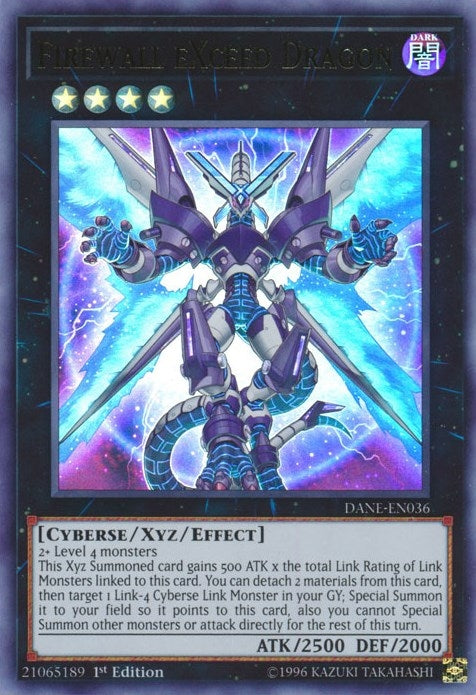 Image for Firewall eXceed Dragon (Dark Neostorm) (DANE-EN036) - YuGiOh