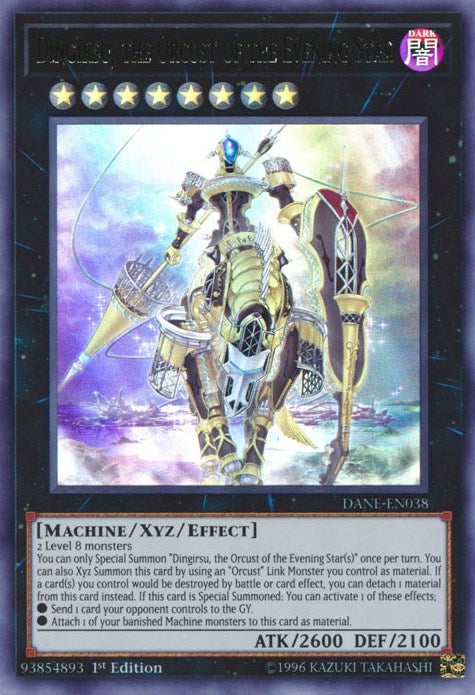Image for Dingirsu, the Orcust of the Evening Star (Dark Neostorm) (DANE-EN038) - YuGiOh