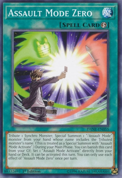 Image for Assault Mode Zero (Dark Neostorm) (DANE-EN055) - YuGiOh