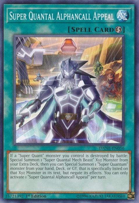 Image for Super Quantal Alphancall Appeal (Dark Neostorm) (DANE-EN056) - YuGiOh