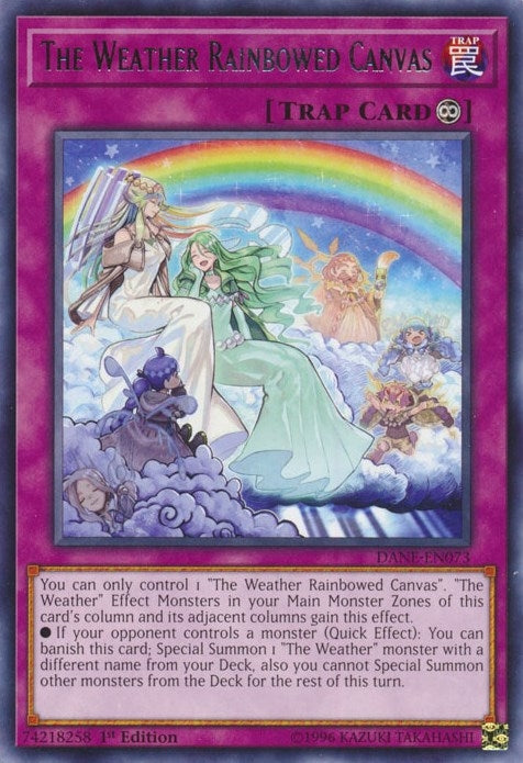 Image for The Weather Rainbowed Canvas (Dark Neostorm) (DANE-EN073) - YuGiOh