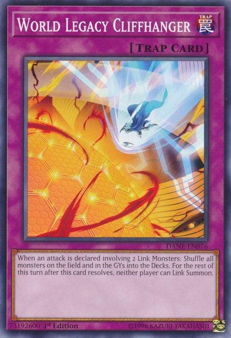 Image for World Legacy Cliffhanger (Dark Neostorm) (DANE-EN076) - YuGiOh