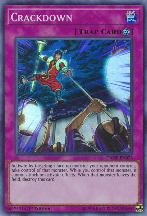 Image for Crackdown (Dark Neostorm) (DANE-EN078) - YuGiOh