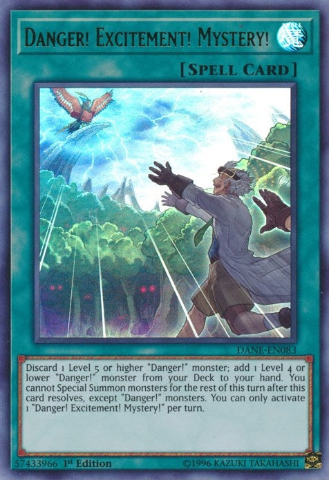 Image for Danger! Excitement! Mystery! (Dark Neostorm) (DANE-EN083) - YuGiOh