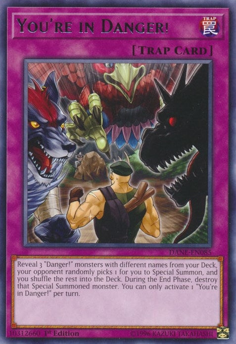 Image for You're in Danger! (Dark Neostorm) (DANE-EN085) - YuGiOh