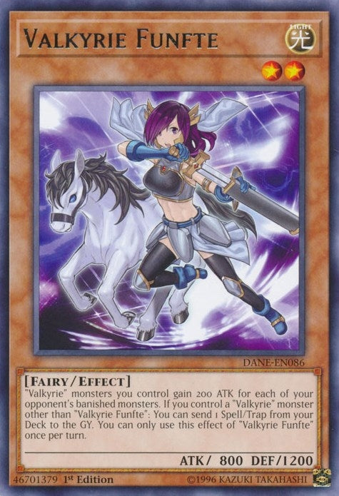 Image for Valkyrie Funfte (Dark Neostorm) (DANE-EN086) - YuGiOh