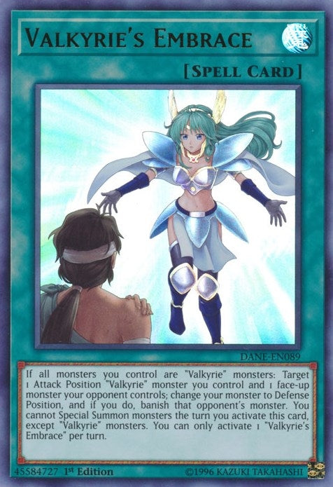 Image for Valkyrie's Embrace (Dark Neostorm) (DANE-EN089) - YuGiOh