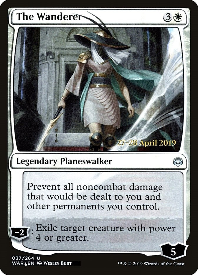 Image for The Wanderer (Prerelease Cards) (37) - Magic: The Gathering