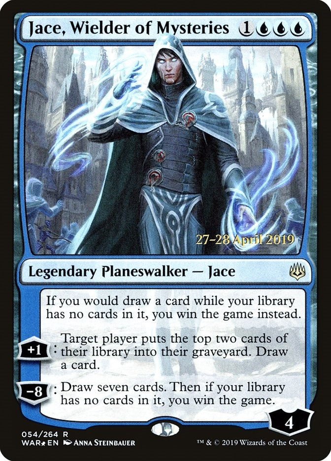 Image for Jace, Wielder of Mysteries (Prerelease Cards) (54) - Magic: The Gathering