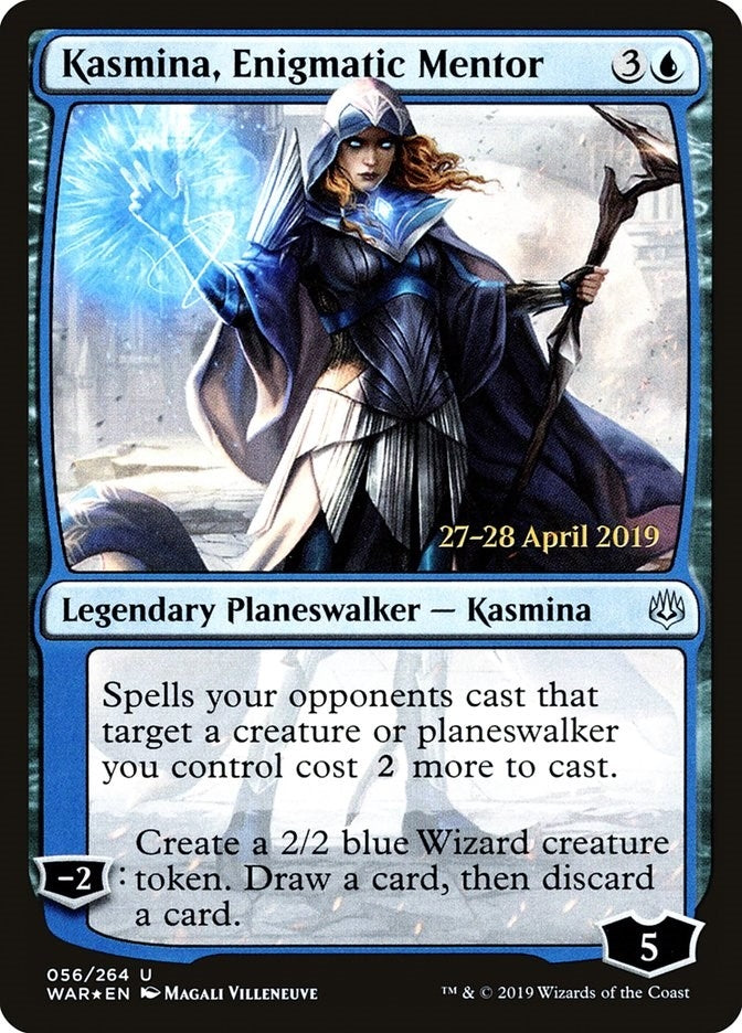 Image for Kasmina, Enigmatic Mentor (Prerelease Cards) (56) - Magic: The Gathering