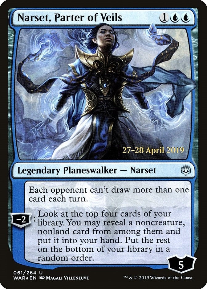 Image for Narset, Parter of Veils (Prerelease Cards) (61) - Magic: The Gathering