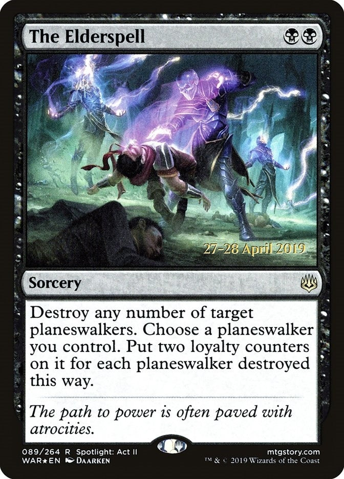 Image for The Elderspell (Prerelease Cards) (89) - Magic: The Gathering
