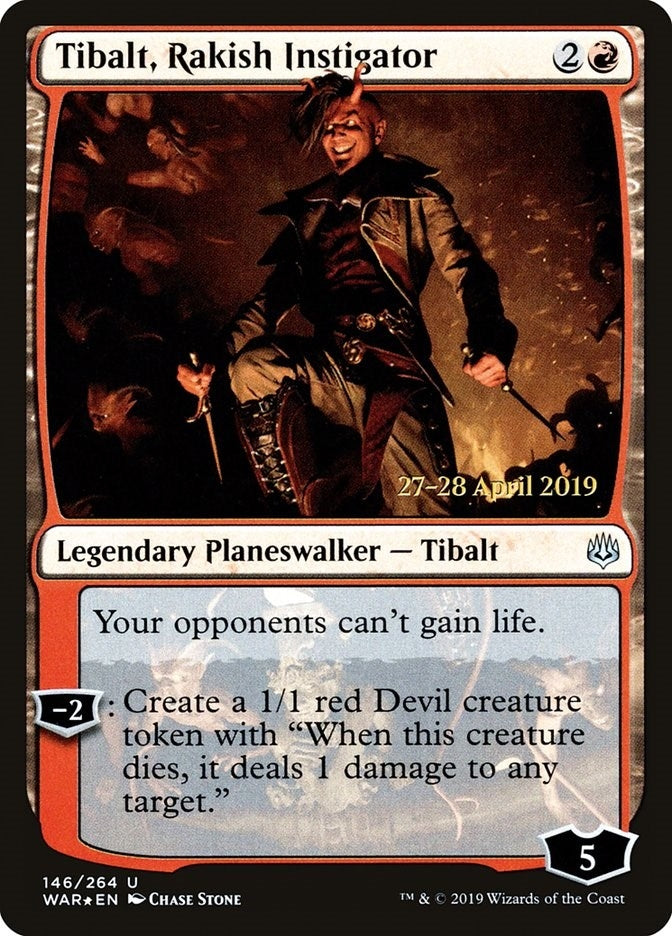 Image for Tibalt, Rakish Instigator (Prerelease Cards) (146) - Magic: The Gathering