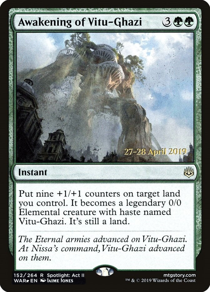 Image for Awakening of Vitu-Ghazi (Prerelease Cards) (152) - Magic: The Gathering