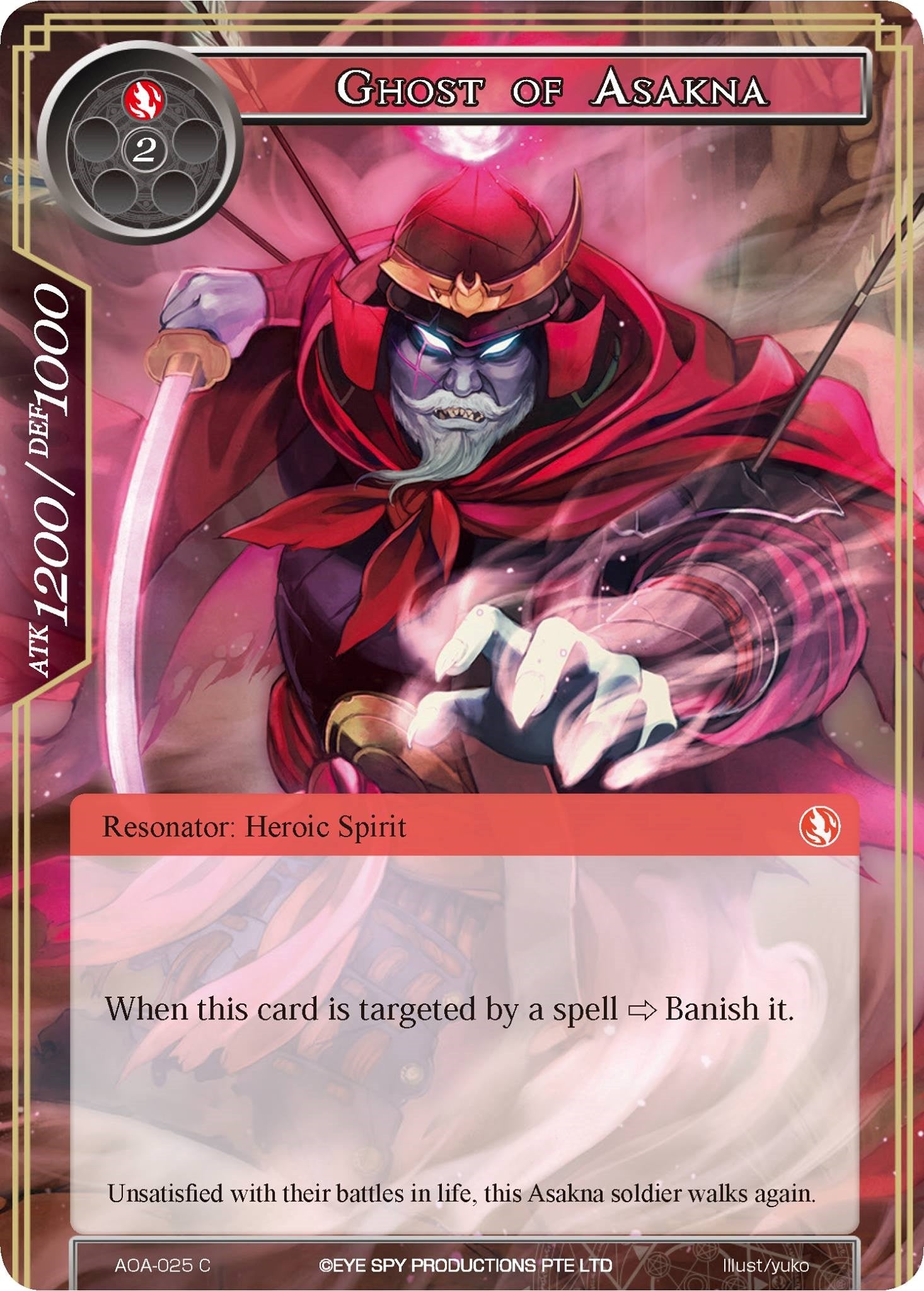 Image for Ghost of Asakna (Awakening of the Ancients) (AOA-025) - Force of Will