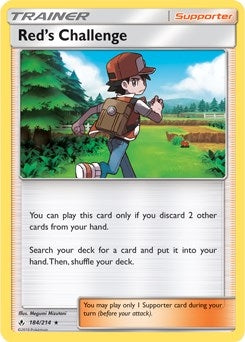Image for Red's Challenge - 184/214 (SM - Unbroken Bonds) (Deck Exclusives) (184/214) - Pokemon