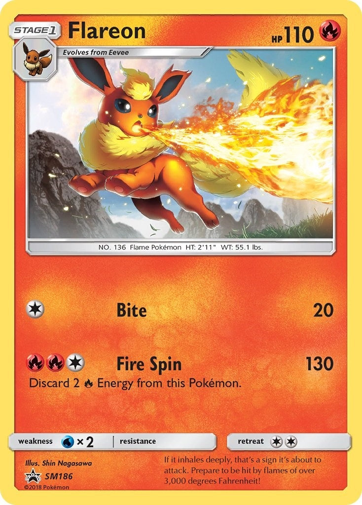 Image for Flareon - SM186 (Let's Play, Eevee!) (SM Promos) (SM186) - Pokemon