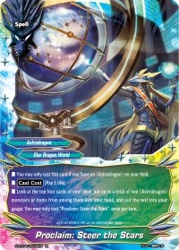 Image for Proclaim: Steer the Stars (Drago Knight) (S-BT04/0030EN) - Future Card BuddyFight