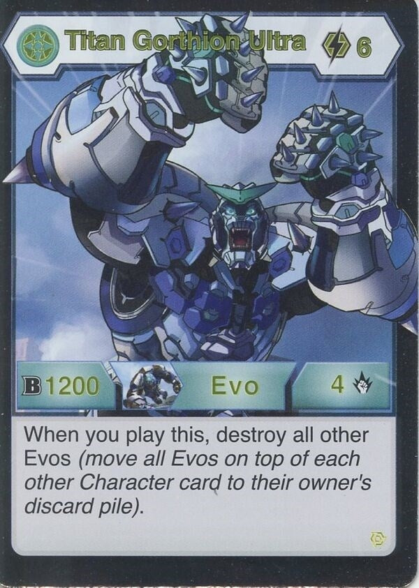 Image for Titan Gorthion Ultra (Elite) (Resurgence) (130) - Bakugan TCG