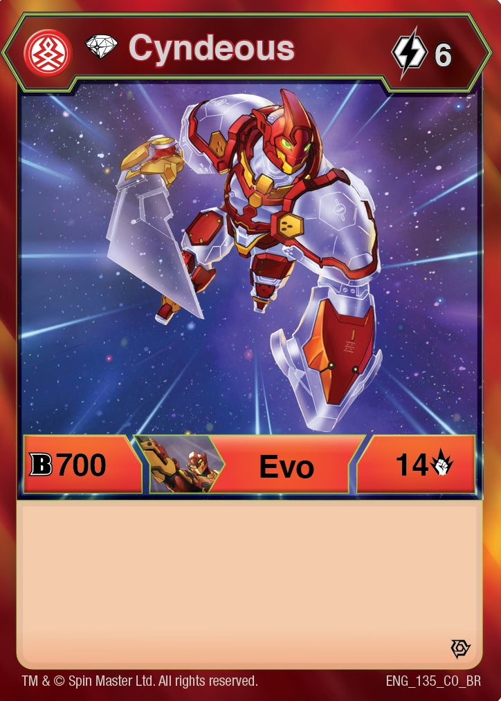 Image for Diamond Cyndeous (Resurgence) (135) - Bakugan TCG