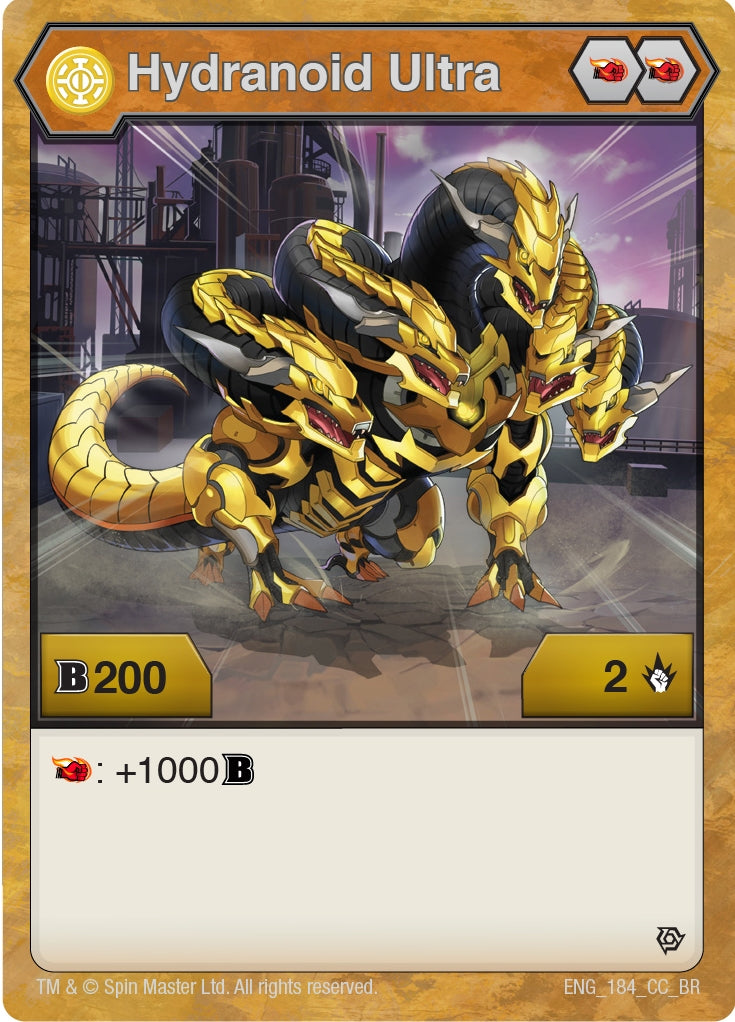 Image for Hydranoid Ultra (184) (Resurgence) (184) - Bakugan TCG