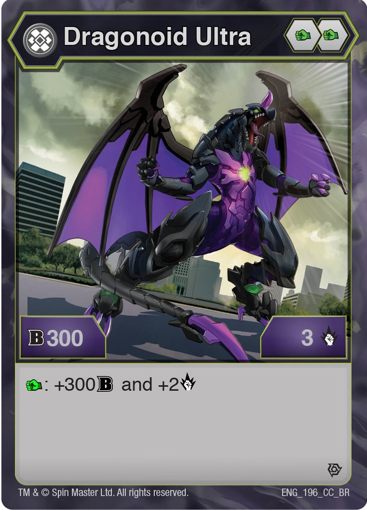 Image for Dragonoid Ultra (196) (Resurgence) (196) - Bakugan TCG
