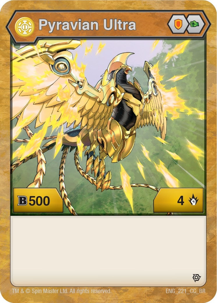 Image for Pyravian Ultra (221) (Resurgence) (221) - Bakugan TCG