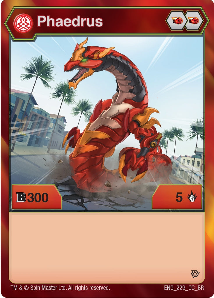 Image for Phaedrus (229) (Resurgence) (229) - Bakugan TCG