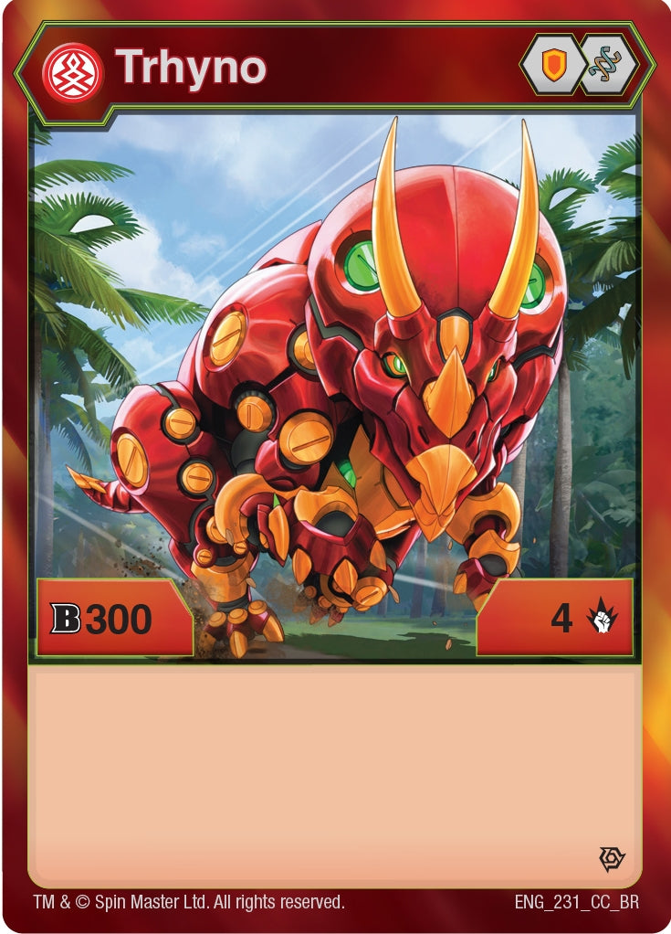 Image for Trhyno (231) (Resurgence) (231) - Bakugan TCG