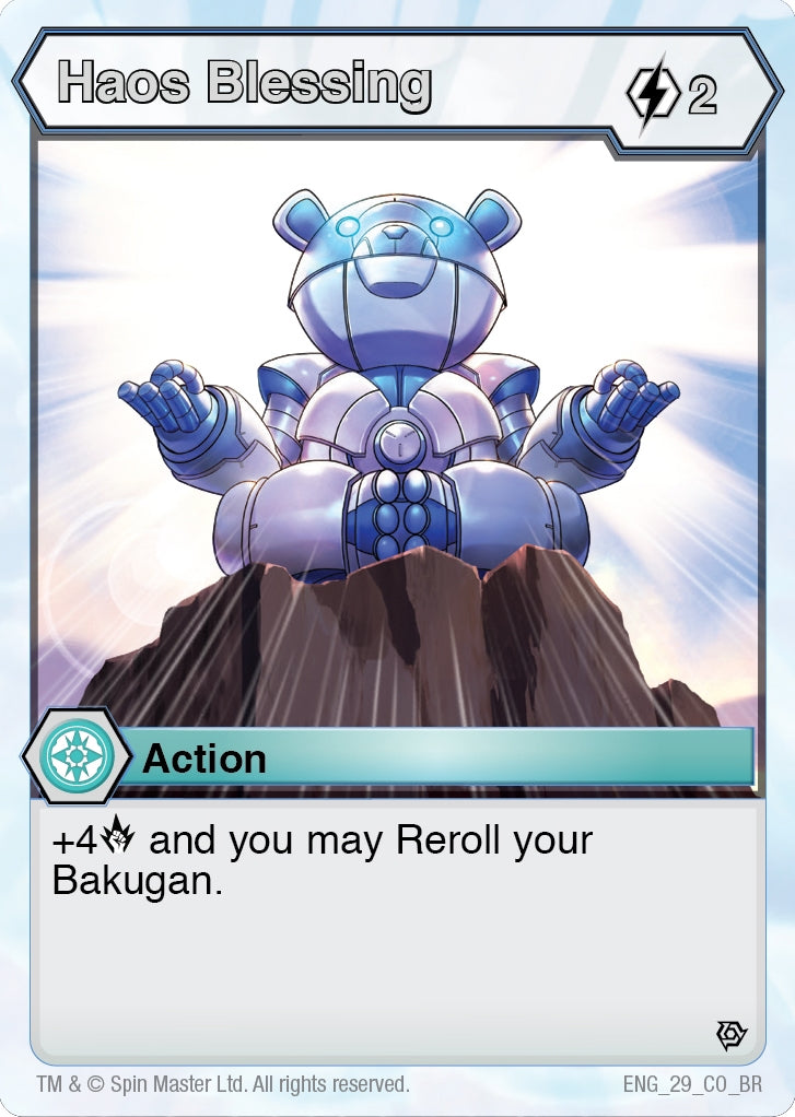 Image for Haos Blessing (Resurgence) (29) - Bakugan TCG