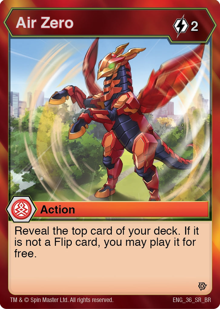 Image for Air Zero (Resurgence) (36) - Bakugan TCG