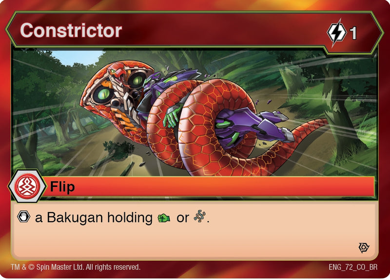 Image for Constrictor (Resurgence) (72) - Bakugan TCG