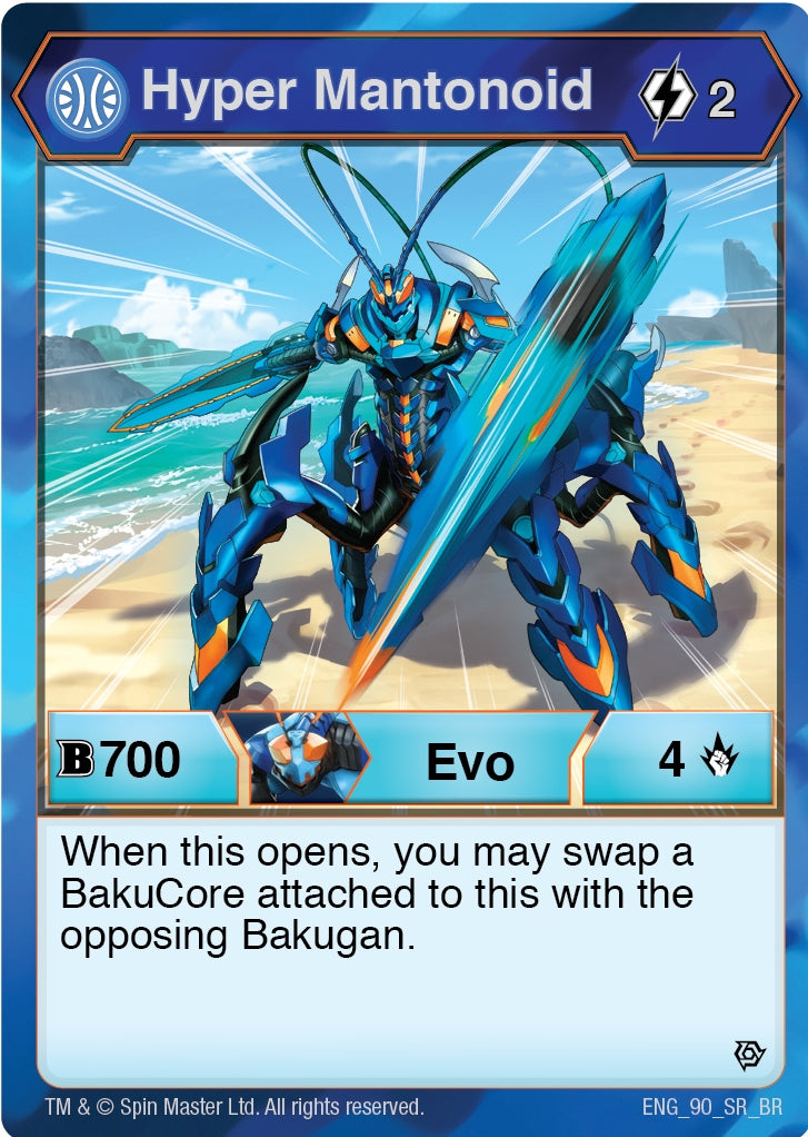 Image for Hyper Mantonoid (Resurgence) (90) - Bakugan TCG