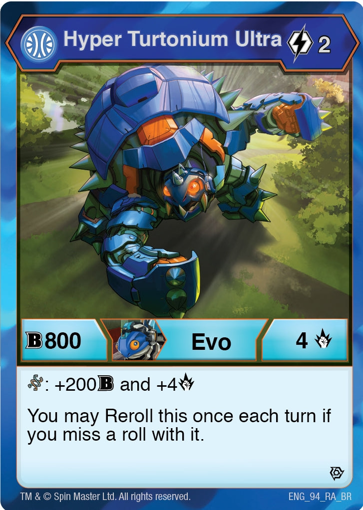 Image for Hyper Turtonium Ultra (Resurgence) (94) - Bakugan TCG