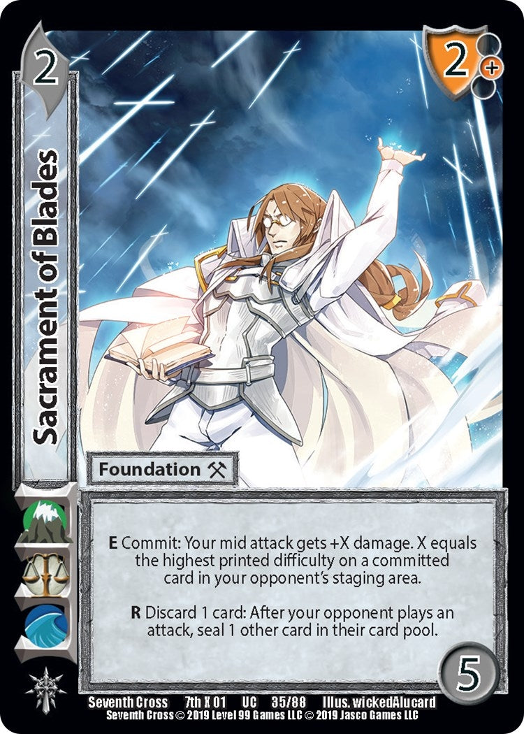 Image for Sacrament of Blades (Seventh Cross) (35) - UniVersus
