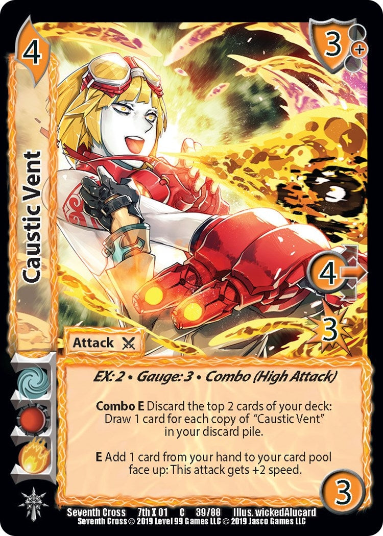 Image for Caustic Vent (Seventh Cross) (39) - UniVersus