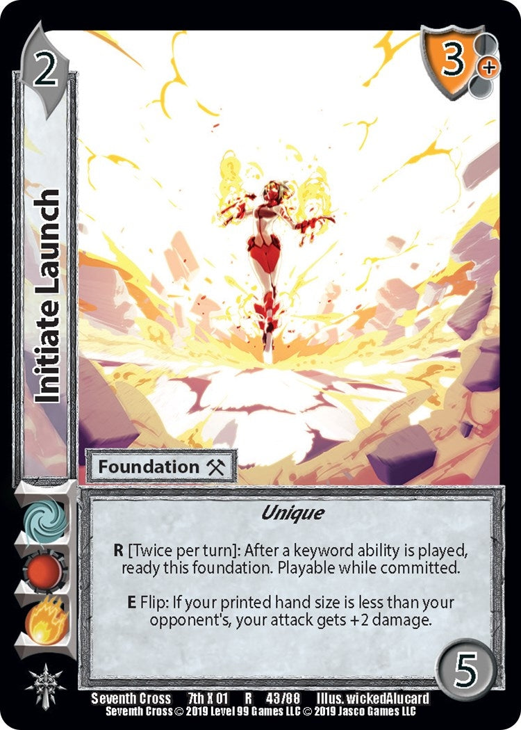 Image for Initiate Launch (Seventh Cross) (43) - UniVersus