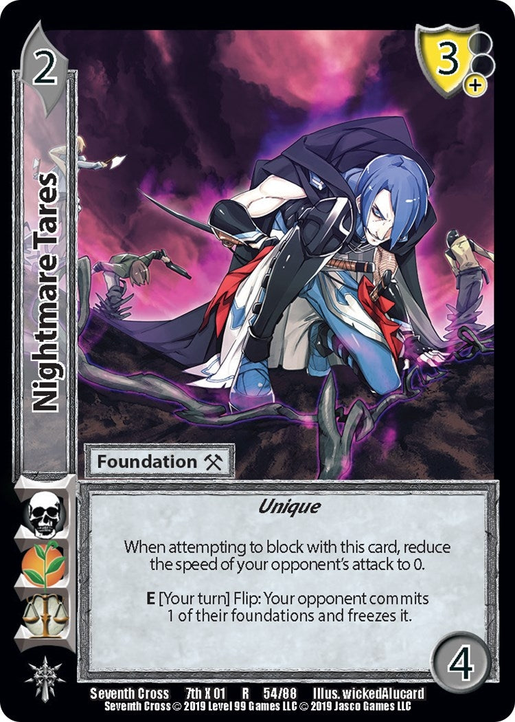 Image for Nightmare Tares (Seventh Cross) (54) - UniVersus