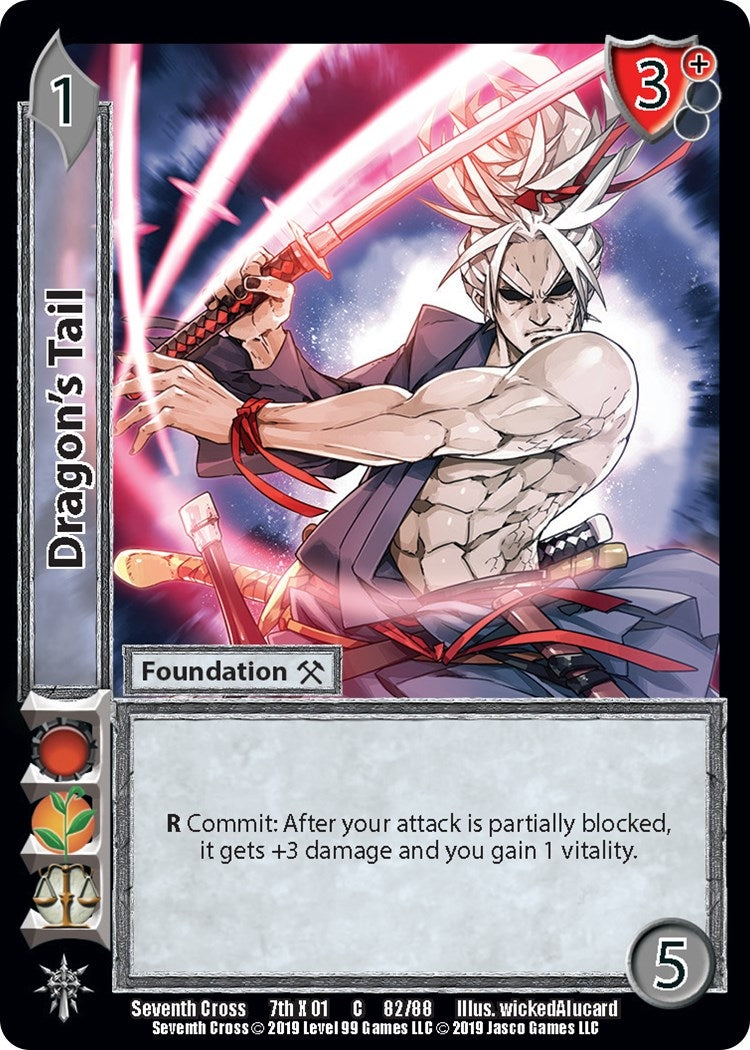 Image for Dragon's Tail (Seventh Cross) (82) - UniVersus