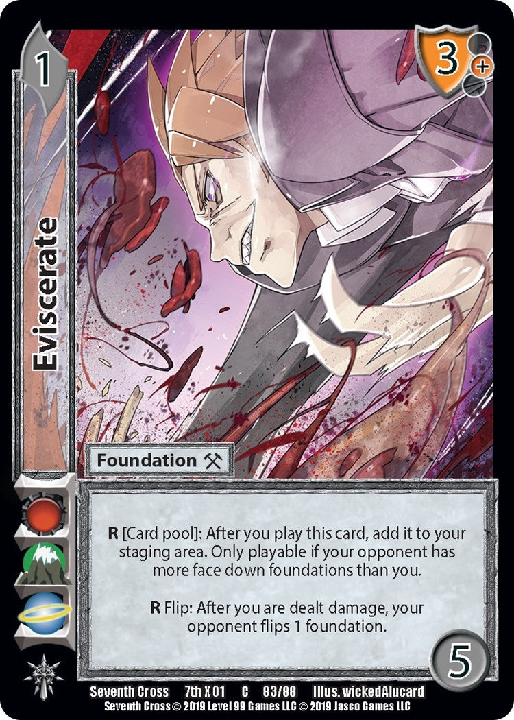 Image for Eviscerate (Seventh Cross) (83) - UniVersus