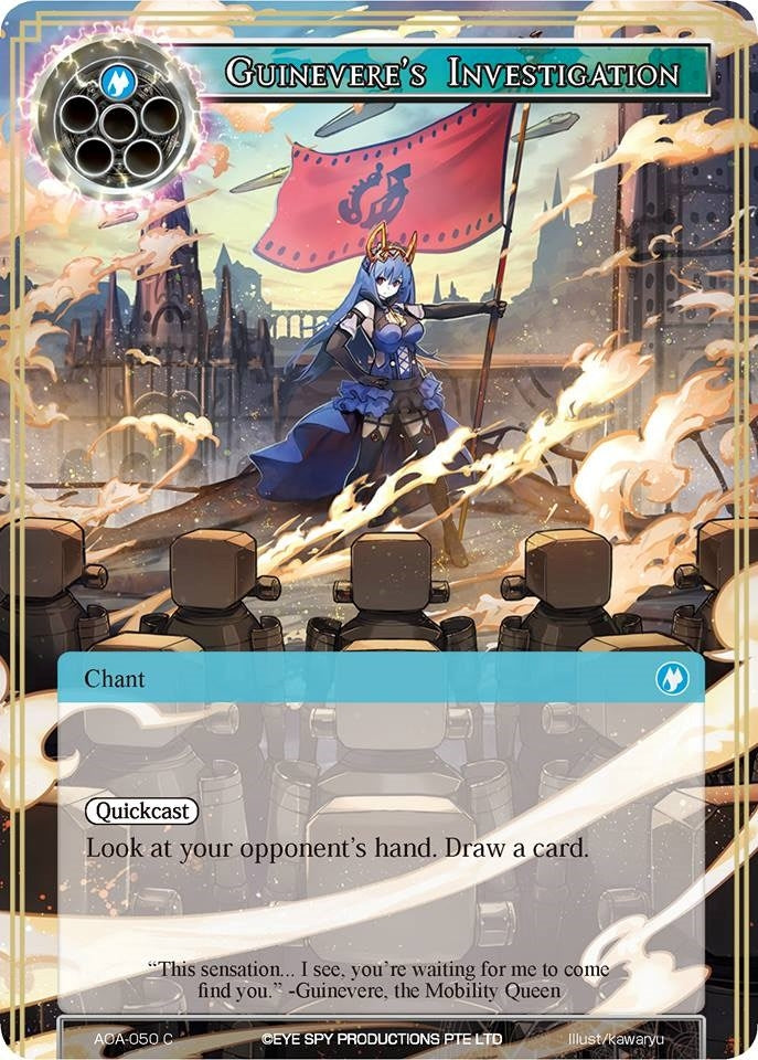 Image for Guinevere's Investigation (Awakening of the Ancients) (AOA-050) - Force of Will